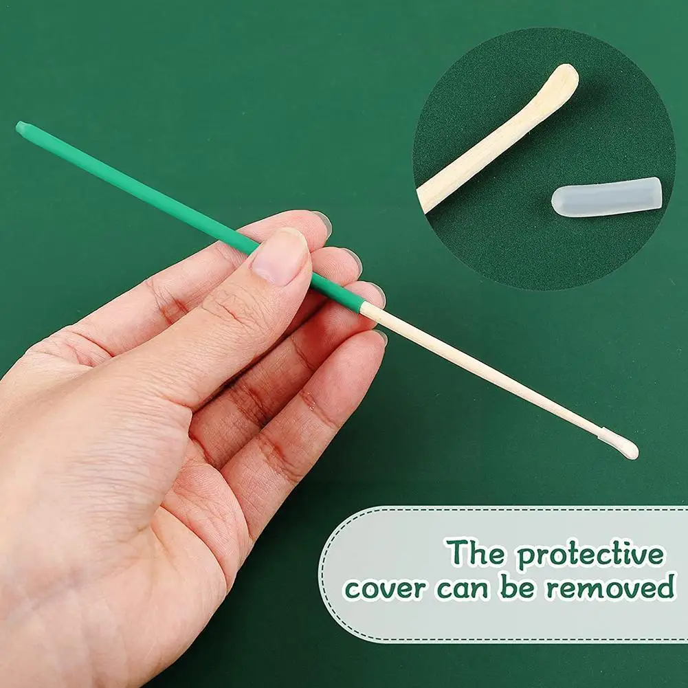 

4 шт./набор, деревянные силиконовые ложки для ушей