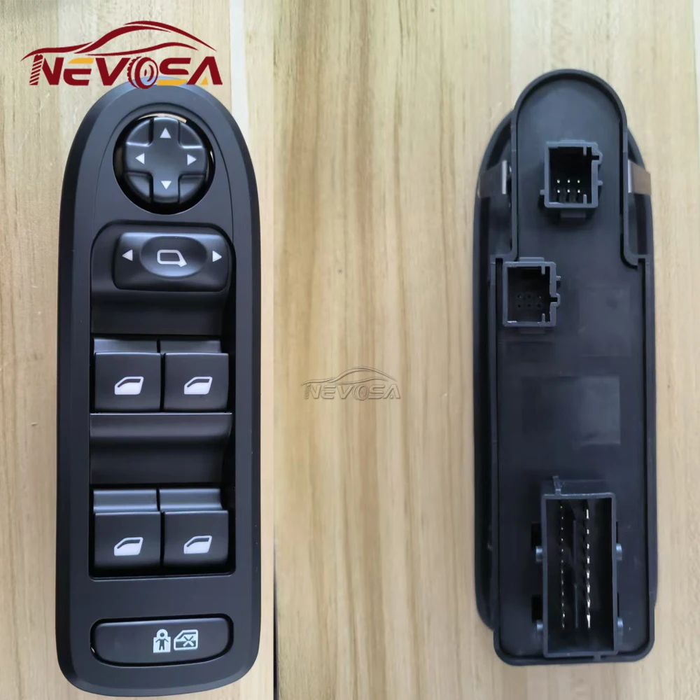 Фото Для Peugeot 308, 308CC, 508, 2008, 2009, 2010, 2012, 2013, Citroen C3, C5, 2008, 2009: Электрический переключатель управления стеклоподъемником (левый) №5