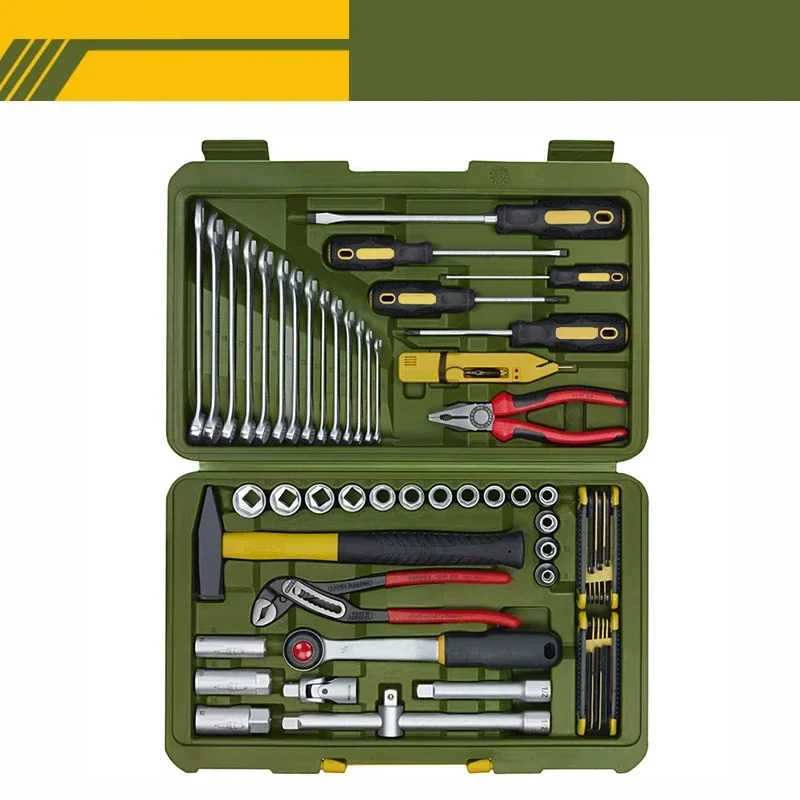 Ремкомплект для ремонта автомобиля торцевой ключ с храповым механизмом и