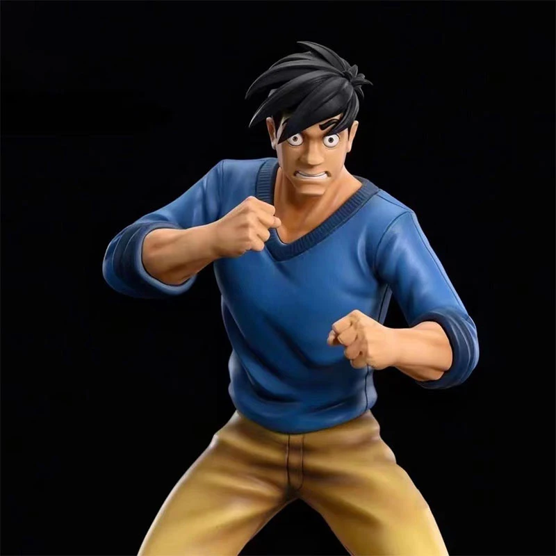 

20cm Jackie Chan Adventures Anime Figures Jackie Chan Action Figurine Jade Chan Figure Pvc Statue Model Children Gift