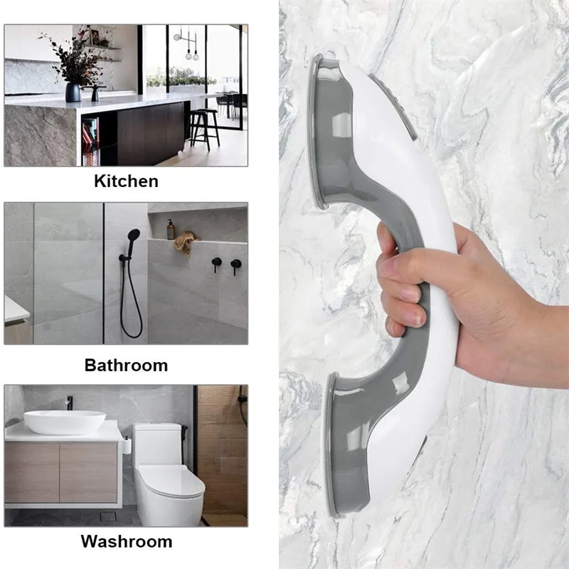 

1 шт., нескользящая ручка на присоске для ванной комнаты