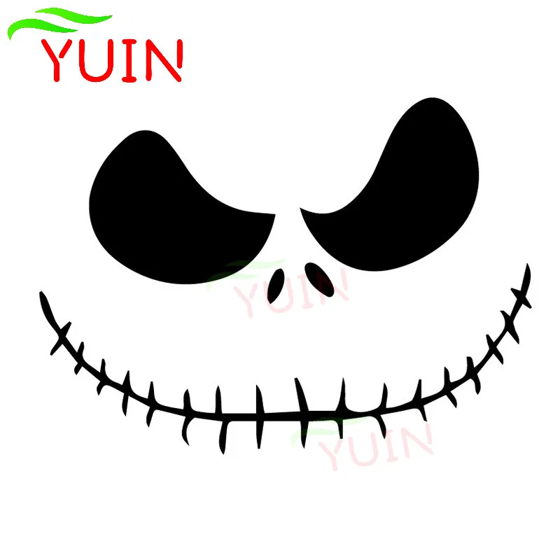

Car Sticker Evil Smile Funny Decals Creative Decoration Accessories PVC Bumper Rear Windshield Sunscreen Waterproof Stickers