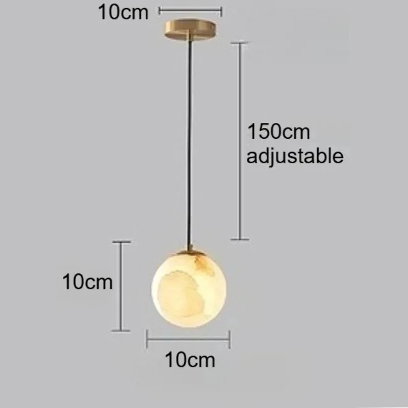 

Подвесной светильник Artpad из мрамора