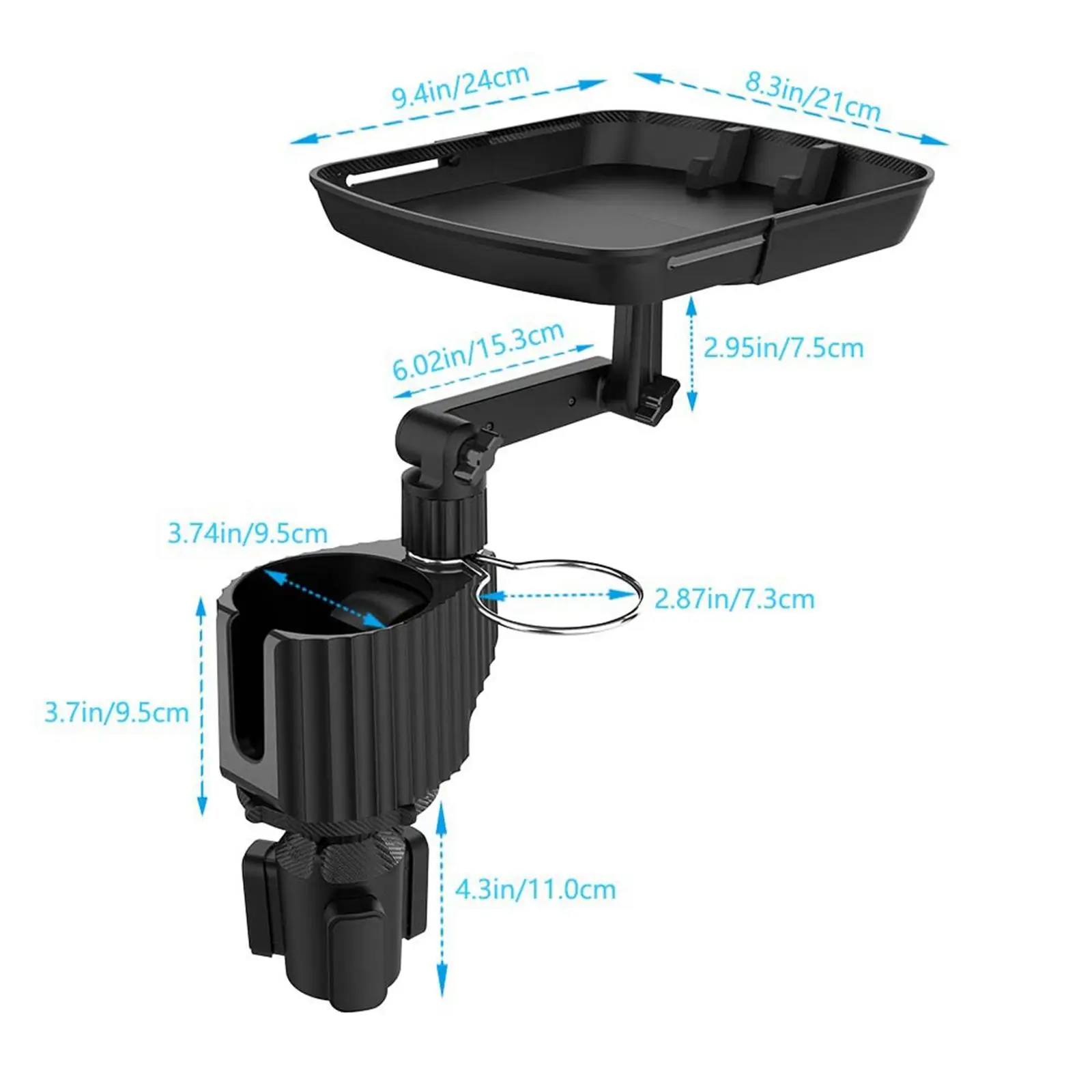 Вращающийся на 360° автомобильный подстаканник органайзер для напитков кофейная