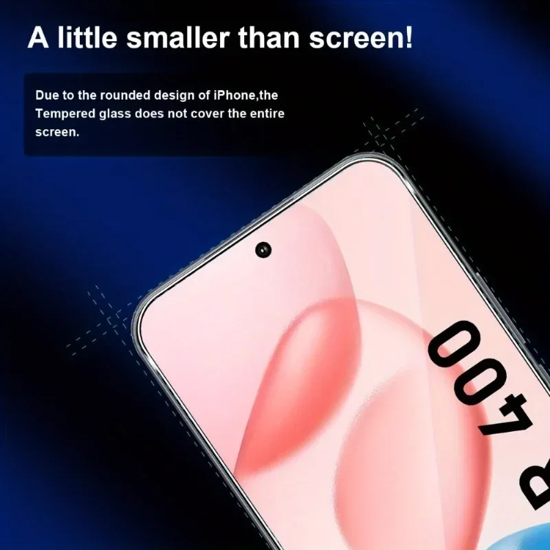 Фото 3 шт., закаленное стекло с полным покрытием для Honor 400 300 200 100 Pro 400 200 Lite, защитная пленка для экрана Magic 7 6 5 Pro Lite X9c X9a №5