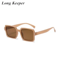 new square vintage sunglasses women brand designer retro sun glasses female ocean color fashion mirror gradient oculos de sol