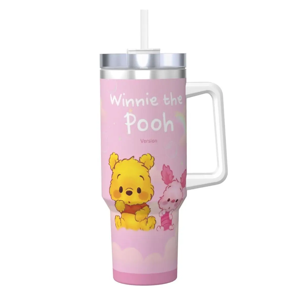 Стакан из нержавеющей стали Пух Медведь Миносо автомобильные кружки с