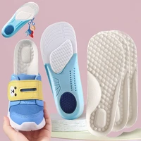 2pcs kids memory foam insoles for children breathable flat foot arch support orthopedic sport running shoes pad liners care tool
