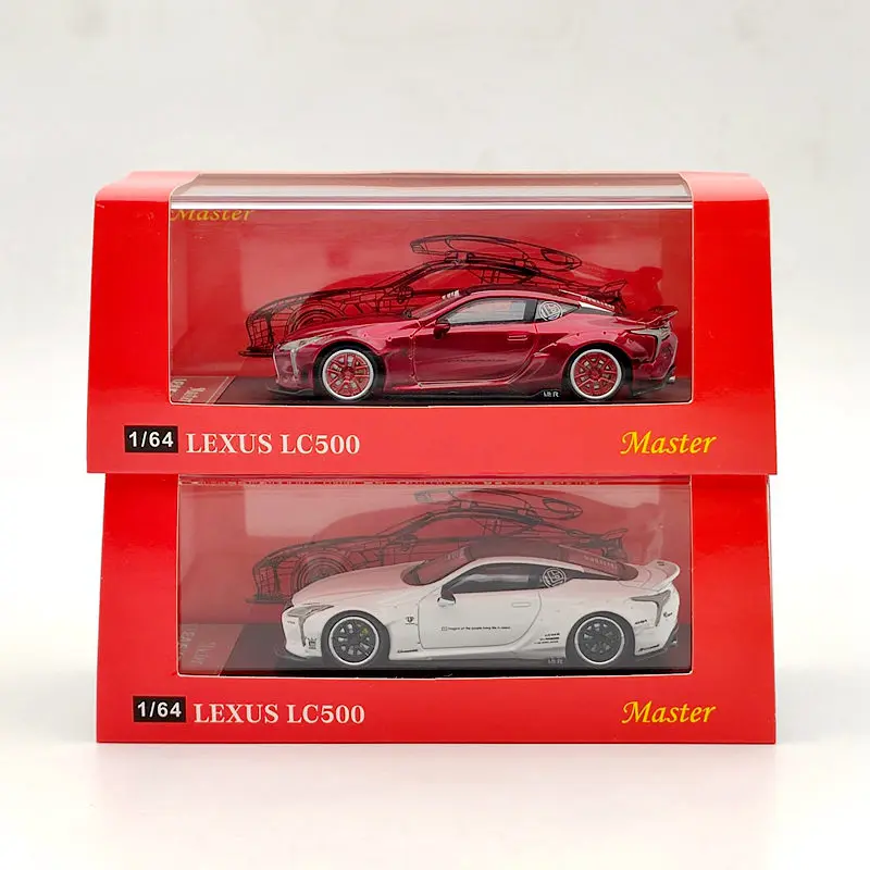 

1:64 Master Lexus LC500 LBWK Diecast Toys Car Models Limited Gifts Collection