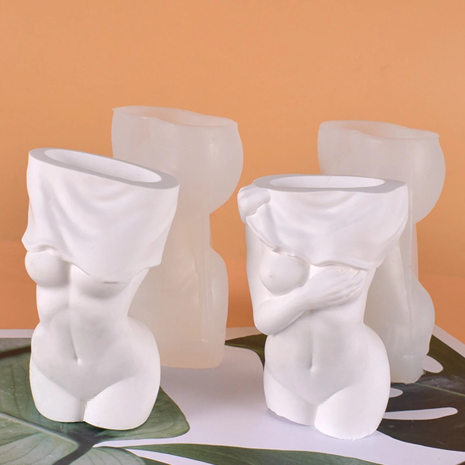 Силиконовая форма для привлекательной леди 3D обнаженные женщины тела свечи