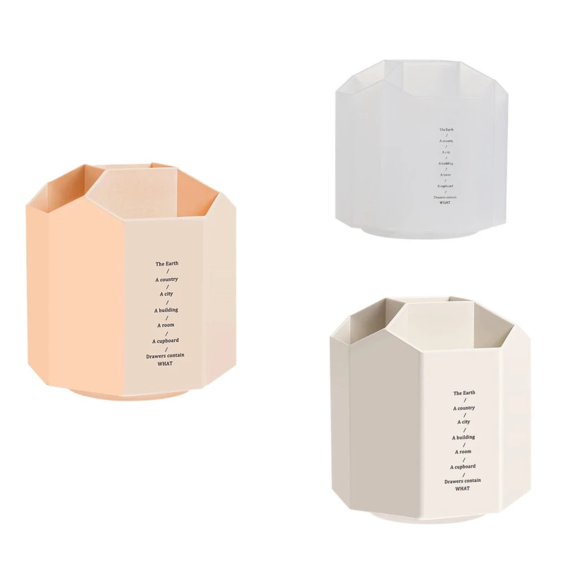 

Милый вращающийся органайзер для художественных принадлежностей, держатель для карандашей-карандаш, карусель для аксессуаров, офисные при...