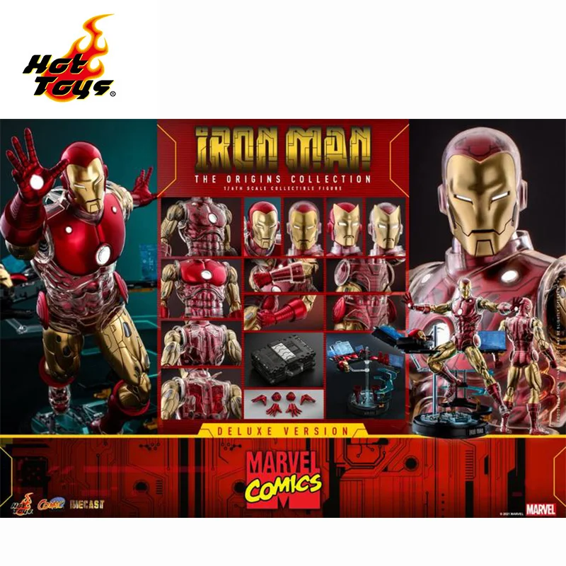 

In Stock Original Hottoys HT 1/6 Iron Man CMS07D38 Marvel Comics Marvel Anime Figur Action Figures Collection Model Toys