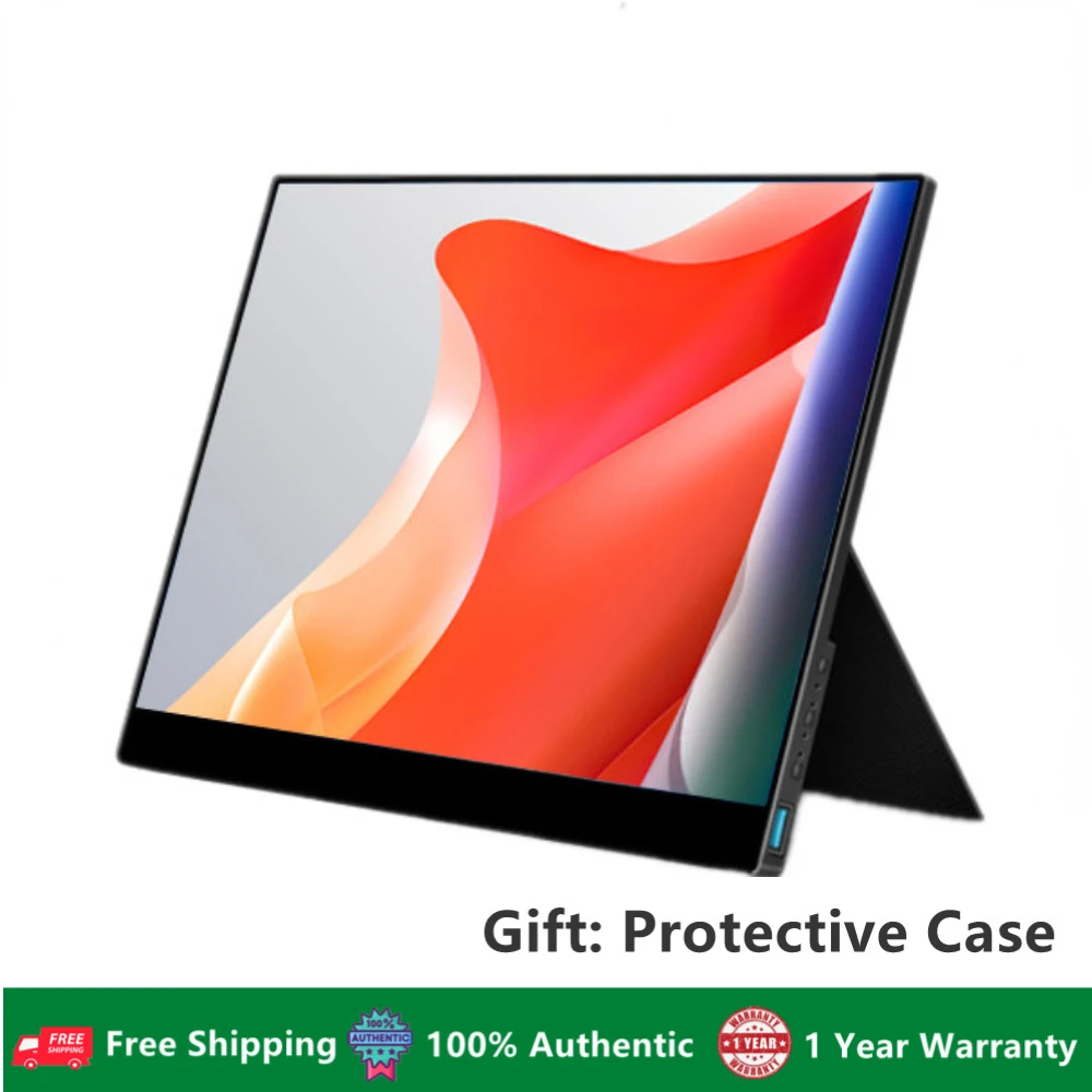 

Portable Monitor 15.6 Inch 1080P LCD Display Gaming Computer Monitor HDMI Speaker for PS4 Xbox Series Raspberry Notebook Switch