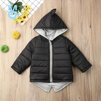 new 1 7t kids toddler baby girl boy hoodie zipper winter thick coat warm jacket 3d dinosaur outwear coats jackets