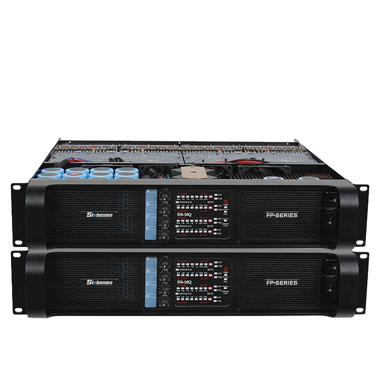 

DS-10Q class td 2U high quality professional 2000 watts karaoke power amplifier 4 channels 10000