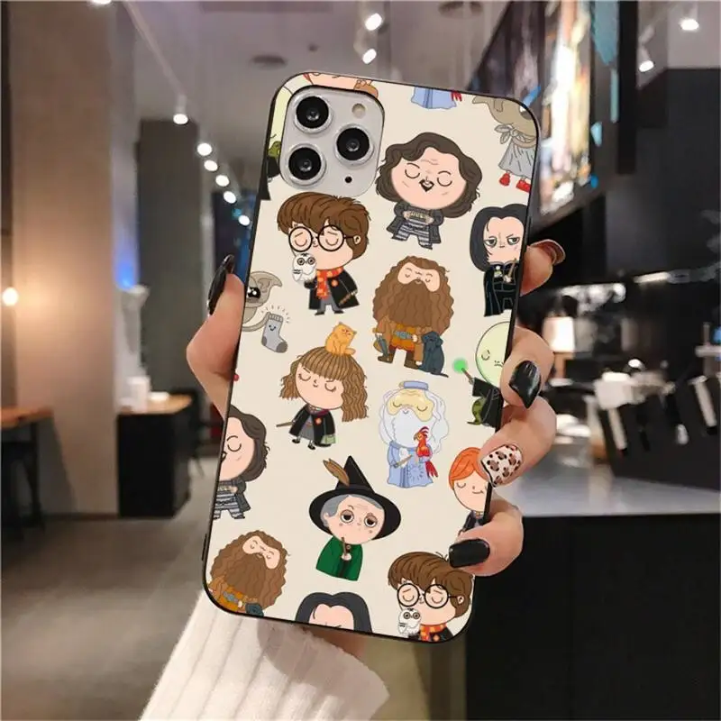Чехол для телефона iphone 13 12 11 Pro Mini XS Max 8 7 Plus X SE 2020 XR чехол с мультяшным рисунком
