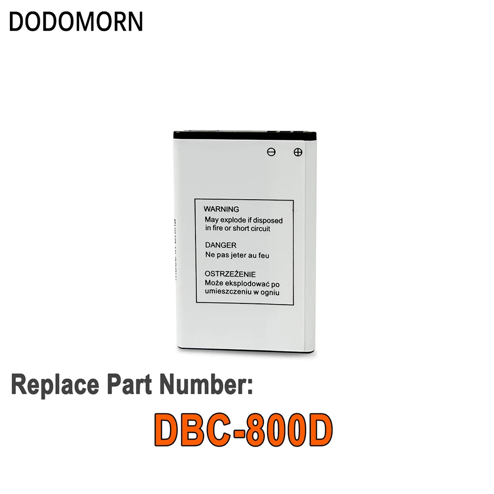Новый аккумулятор DBC-800D для Doro 500 506 508 509 510 515 6520 6030 серии высокое качество гарантия