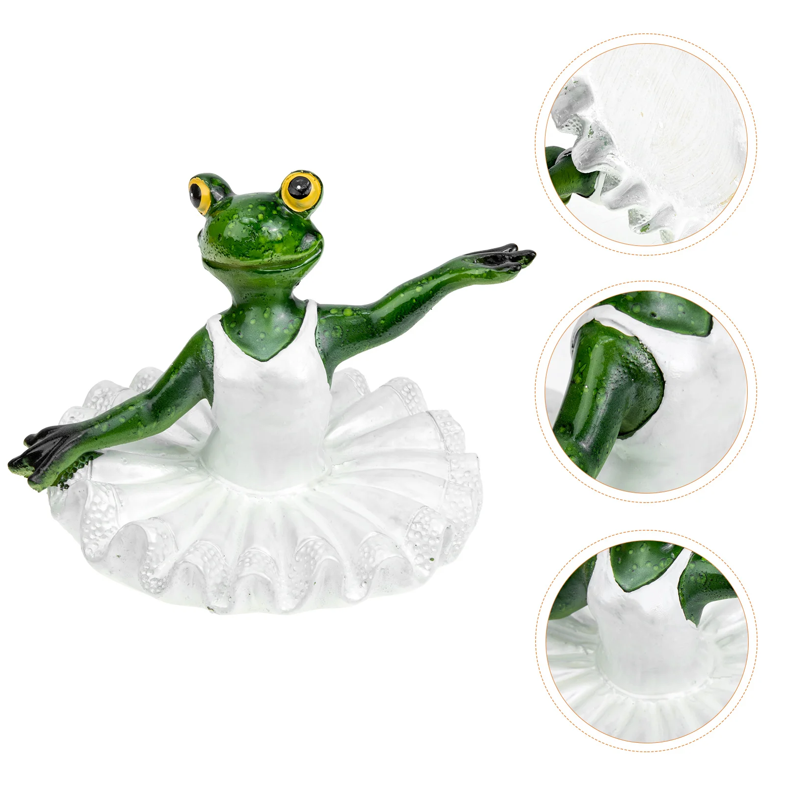 

Garden Decoration Frogs Floating Statue Statues Animal Decor Figurine Pond Figurines Resin Figure Aquarium Sculpture Fairy