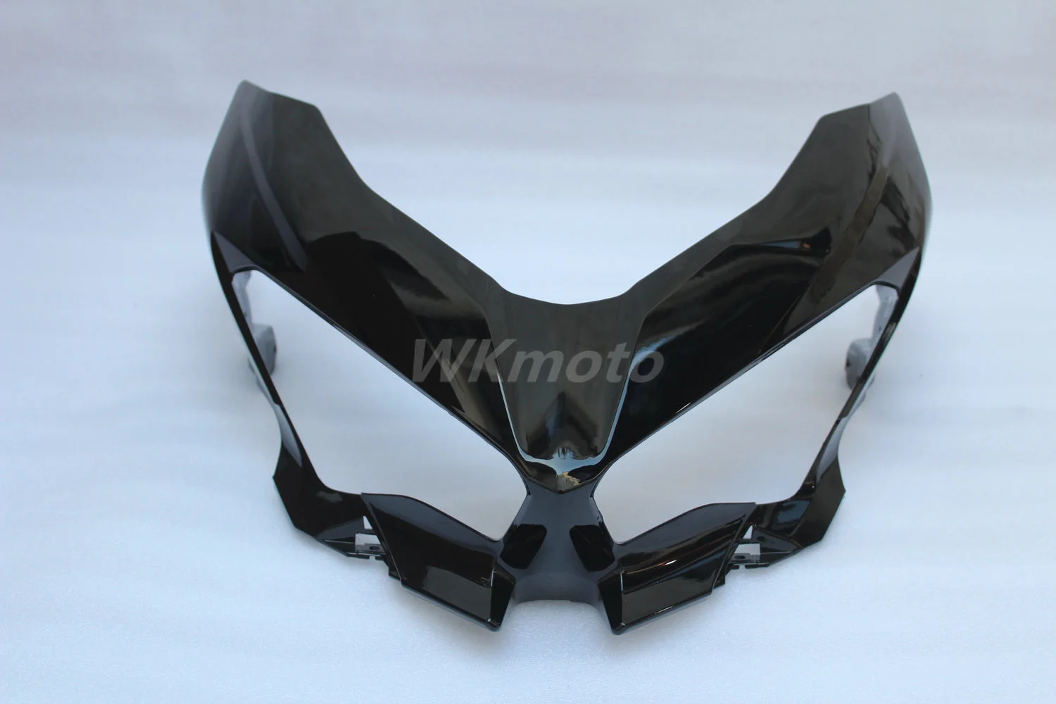 

Black Motorcycle Front Upper Fairing Headlight Cowl Nose Panel For Kawasaki Ninja400 EX400 2018 2019 2020 2021
