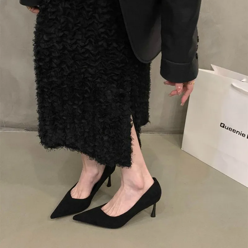 Женская обувь в африканском стиле фирменные туфли-лодочки 2024 высокие каблуки с