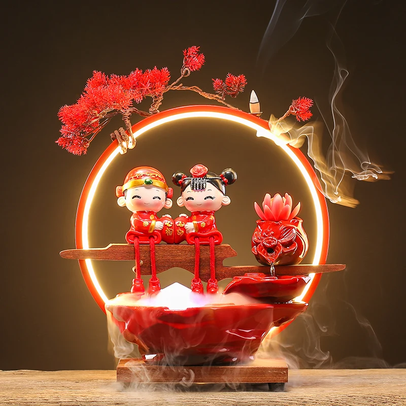 

Wedding and Wedding Gifts for Couples a Pair of High-End Gifts for Couples Wedding Room and Bedroom Personality Decoration
