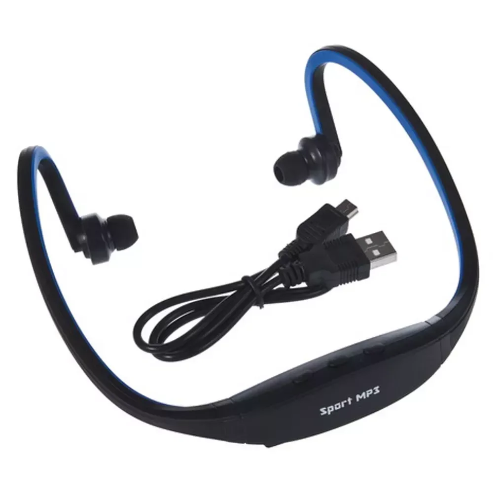 Sports Professional Wireless Running Playing Outdroor Headphone MP3 Music Player Headset Headphone Earphone TF Card Slot