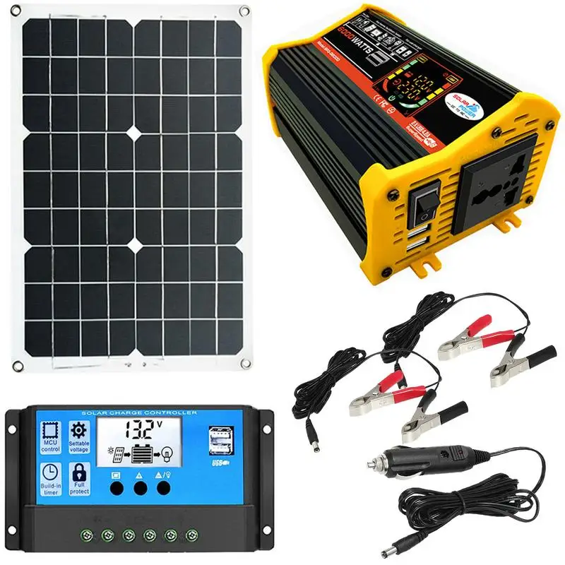 

Modified Sine Wave Solar Inverter DC 12V/24V To AC 110V 220V 6000W Voltage Transform Power Converter Solar Inverter Generator