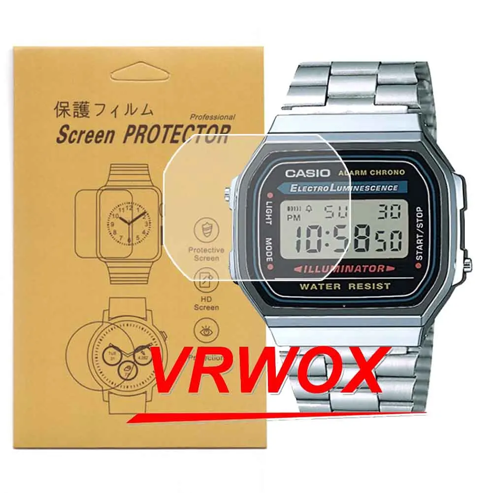 Защитная пленка для экрана Casio A168WA-1A2WJR A168W A168WEM-1D A159 A168WA-1 Clear TPU Nano Film Explosion-proof |