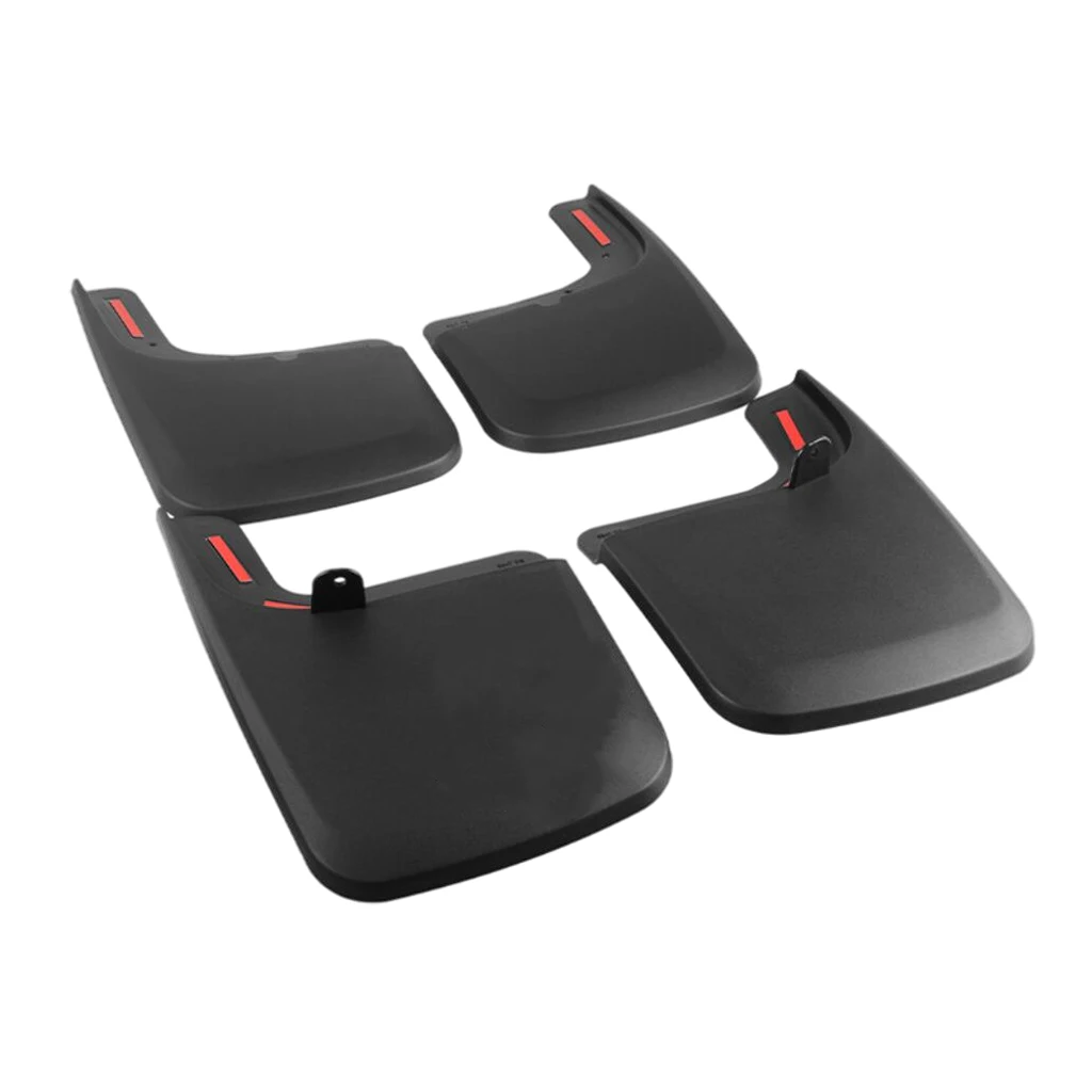 

4 Piece Mud Flaps Mud Guards for Ford F-150 15-20 with Mounting Screws
