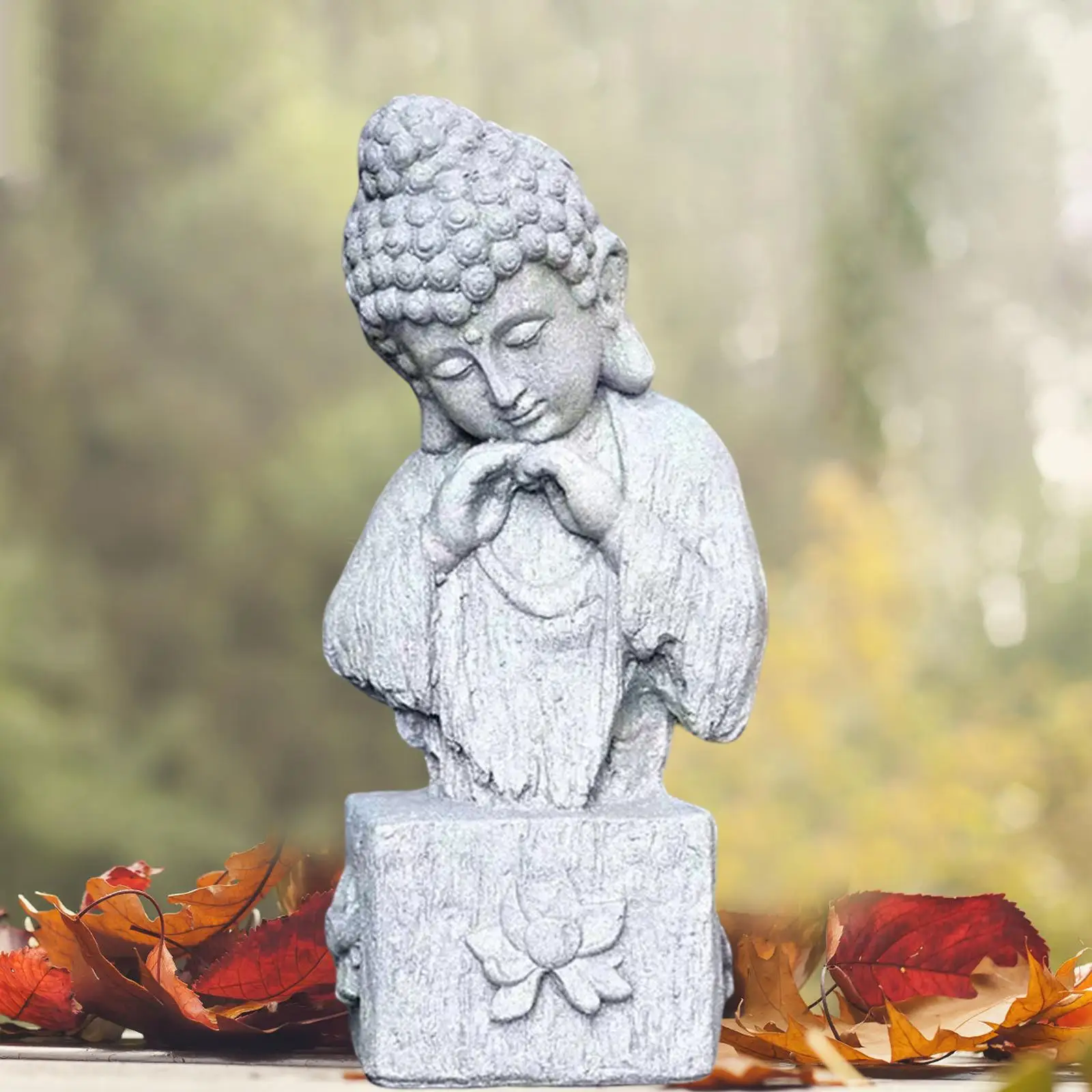 

Simulation Meditation Buddha Statue Decoration Figurines for Balcony Home