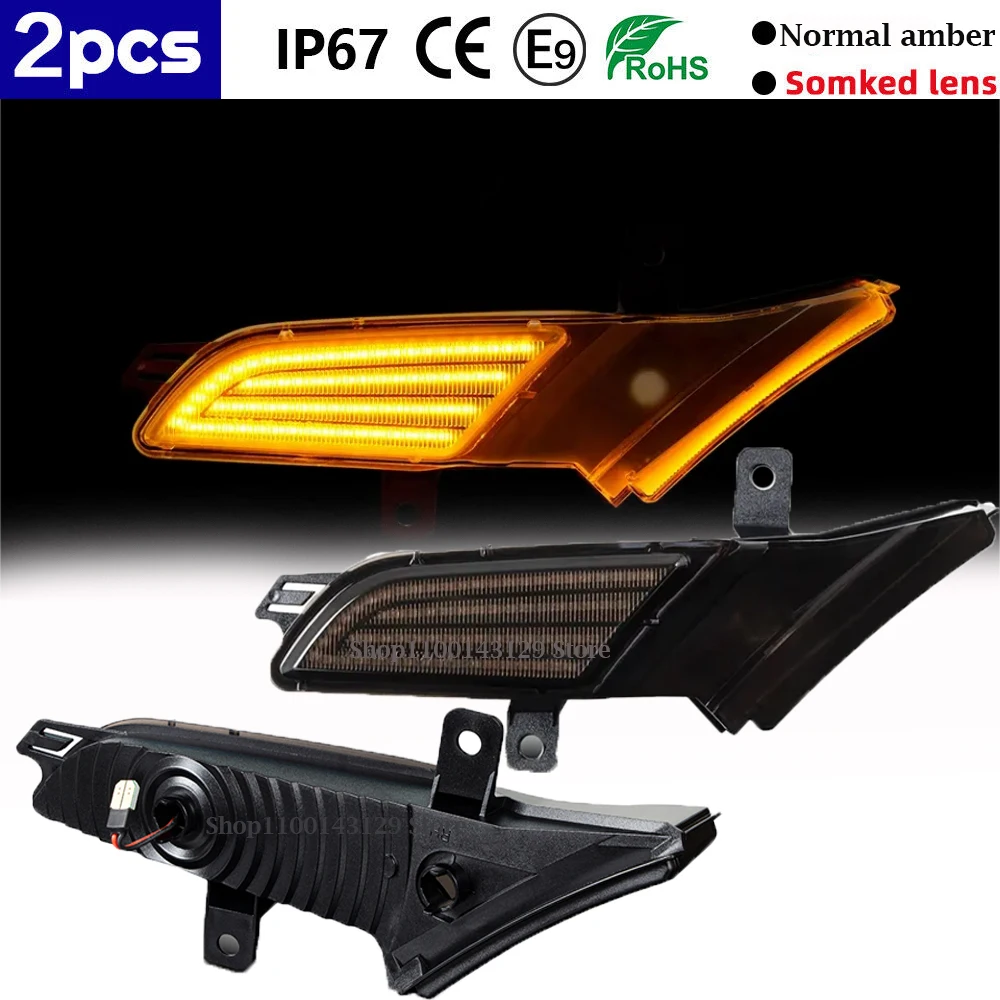 Для Porsche Cayenne 957 2007-2010 светодиодные боковые габаритные огни [без динамических]