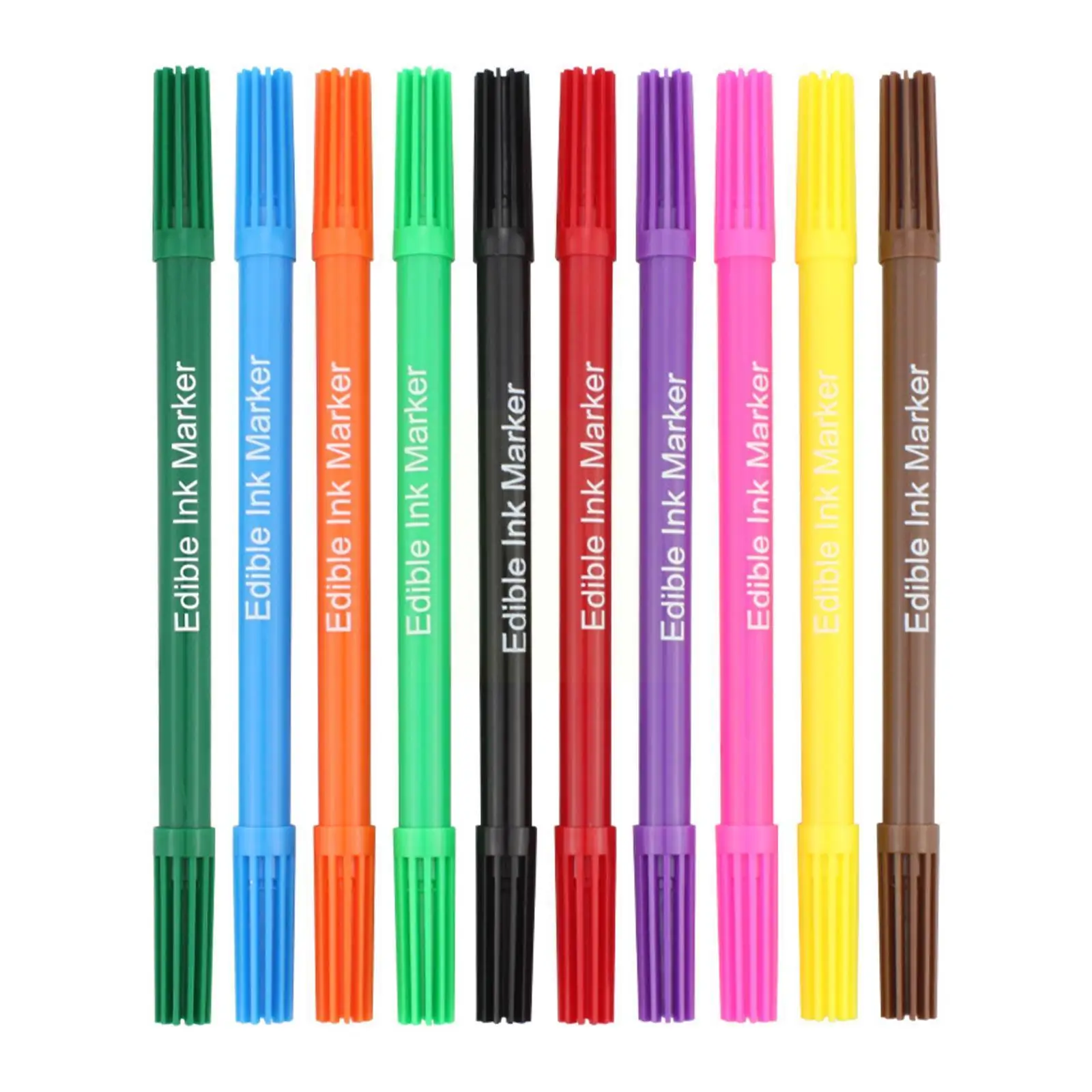 

Двусторонний пищевой маркер для гурманов, пищевой краситель, фотоигрушки, съедобный маркер, ручка для пирожных, пигмент «сделай сам», Детск...