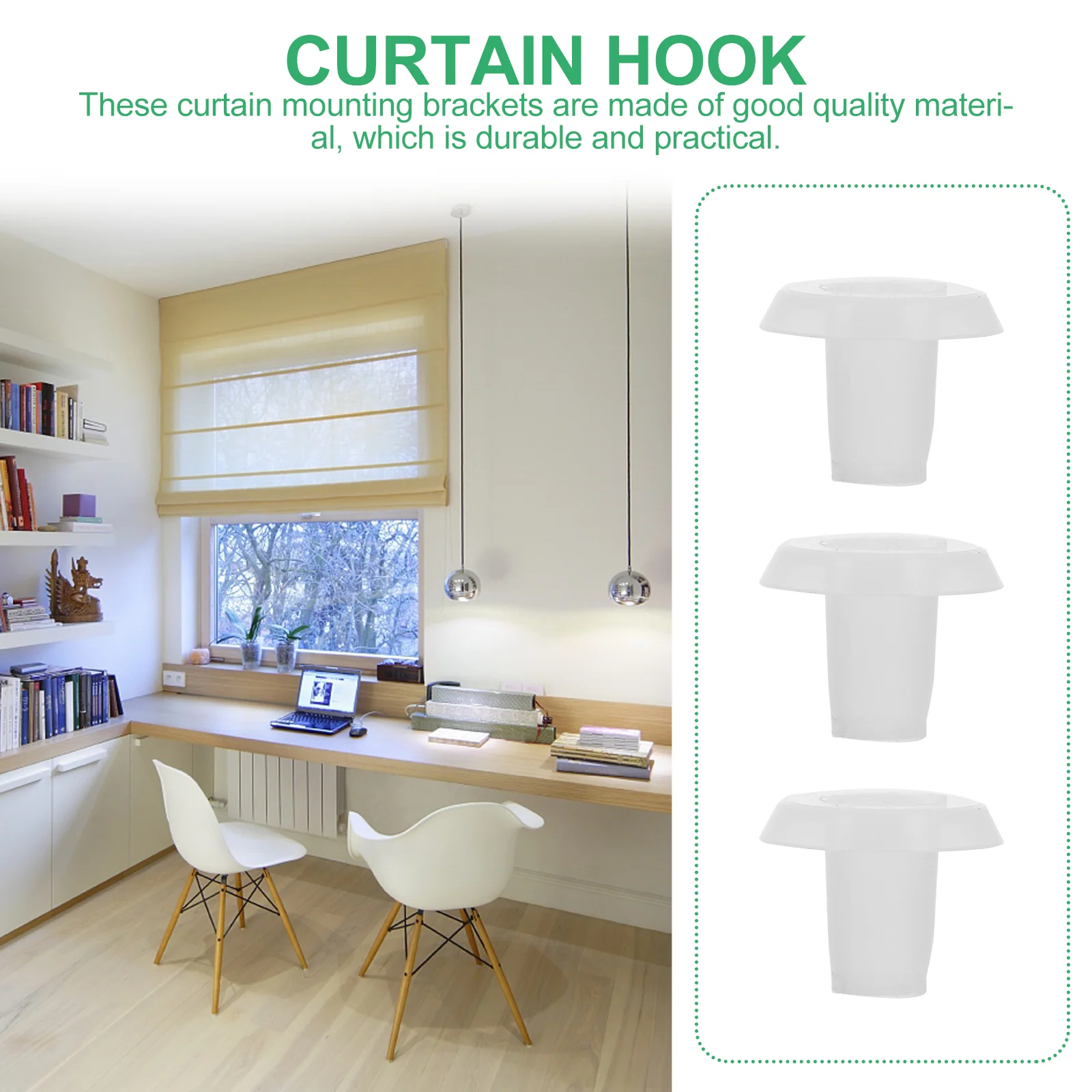 30 шт. аксессуары для штор детали горизонтальные жалюзи рельсовые пуговицы из