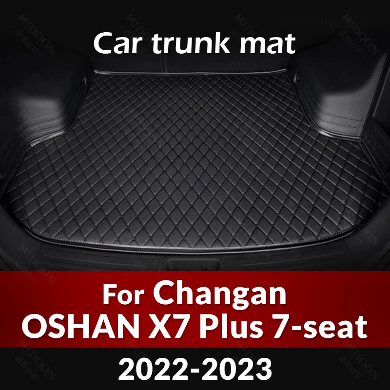 

Автомобильный коврик для багажника для Auchan OSHAN X7 Plus 7-Seat 2022 2023 пользовательские автомобильные аксессуары автомобильное украшение интерьера