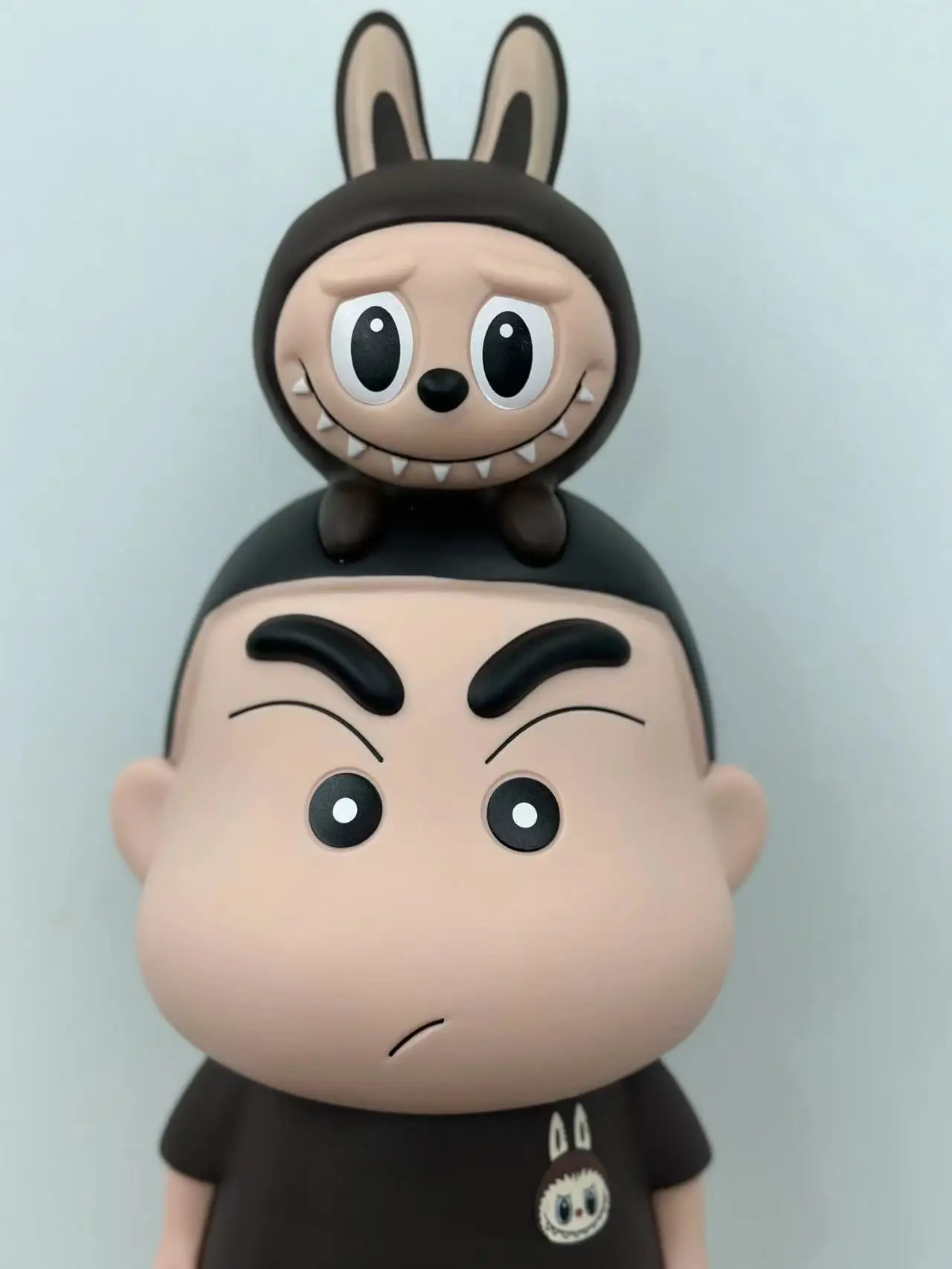 Новинка 2024 аниме фигурка Crayon Shin-Chan Labubu 42 см Shinnosuke noхара Kobai милая Коллекционная