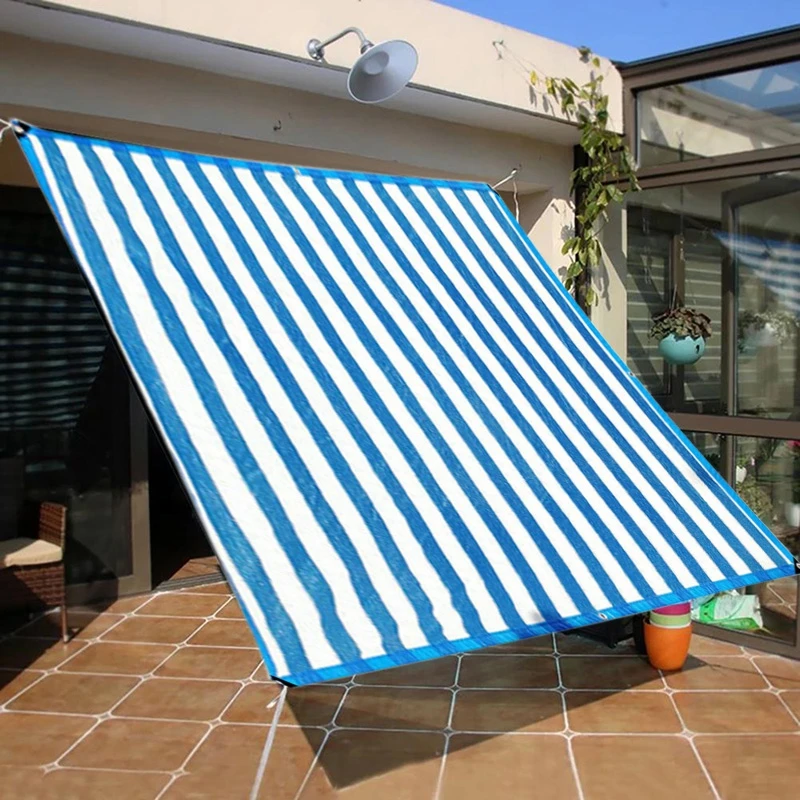 

Солнцезащитное укрытие для сада, искусственное покрытие для теплицы, Солнцезащитный навес в полоску, навес для садовых растений, навес для ...