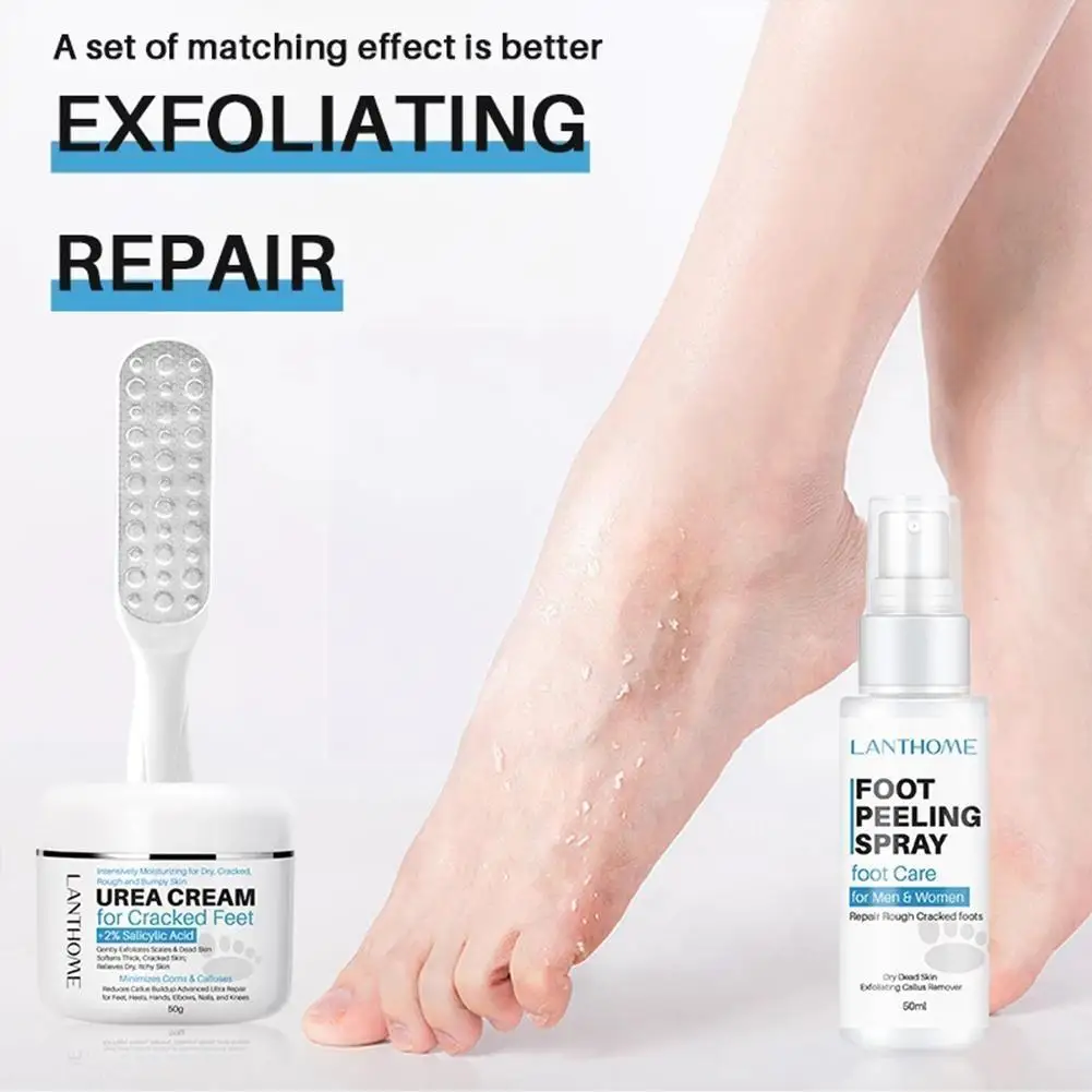

50ml Foot Peeling Spray Antifungal Athlete's Foot Spray Antibacterial Powder Spray Foot Antipruritic Antifungal Sweat Deodo I3g8