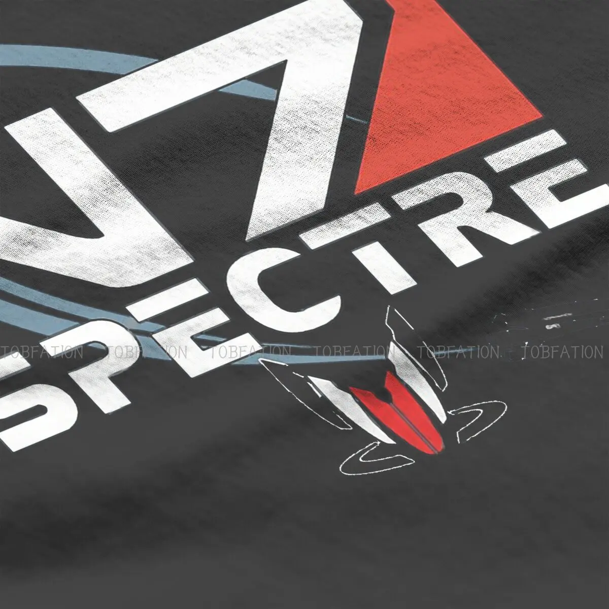 Mass Effect Game N7 Spectre футболка Harajuku Punk полиэстер мужская с круглым вырезом одежда