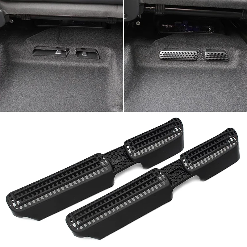 

Автомобиль A/C вентиляционное отверстие очиститель для VW TIGUAN MK2 Allspace напольное вентиляционное отверстие под сиденьем кондиционер воздуховод выход выхлопных крышек аксессуары