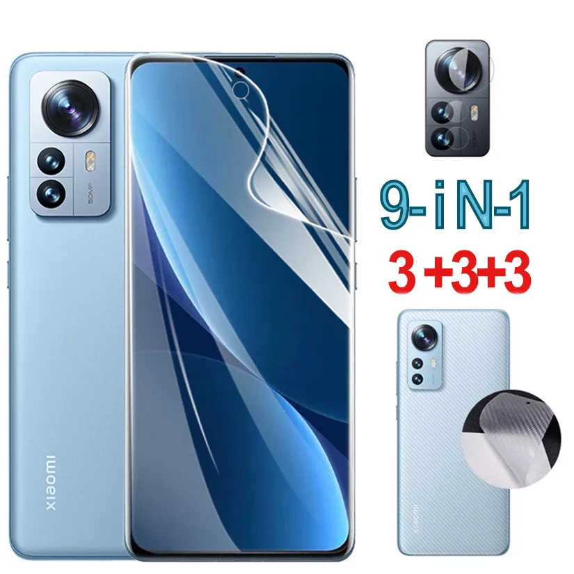 

Mi 12 Pro Hydrogel Film For Xiaomi 13 12 12T Pro Screen Protector Xiomi 12X 12S Ultra Transparent Protective Films For Xiaomi 11T Pro 11 Lite 5G NE Back Film & Camera Lens Xiami 13 Lite Redmi Note 10 11 Pro Soft Glass