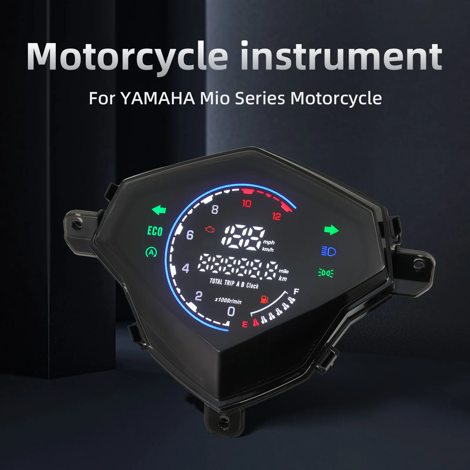 Цифровой одометр для YAMAHA Mio125 MIO i125 Mio110 Mio M3 светодиодный инструмент в сборе