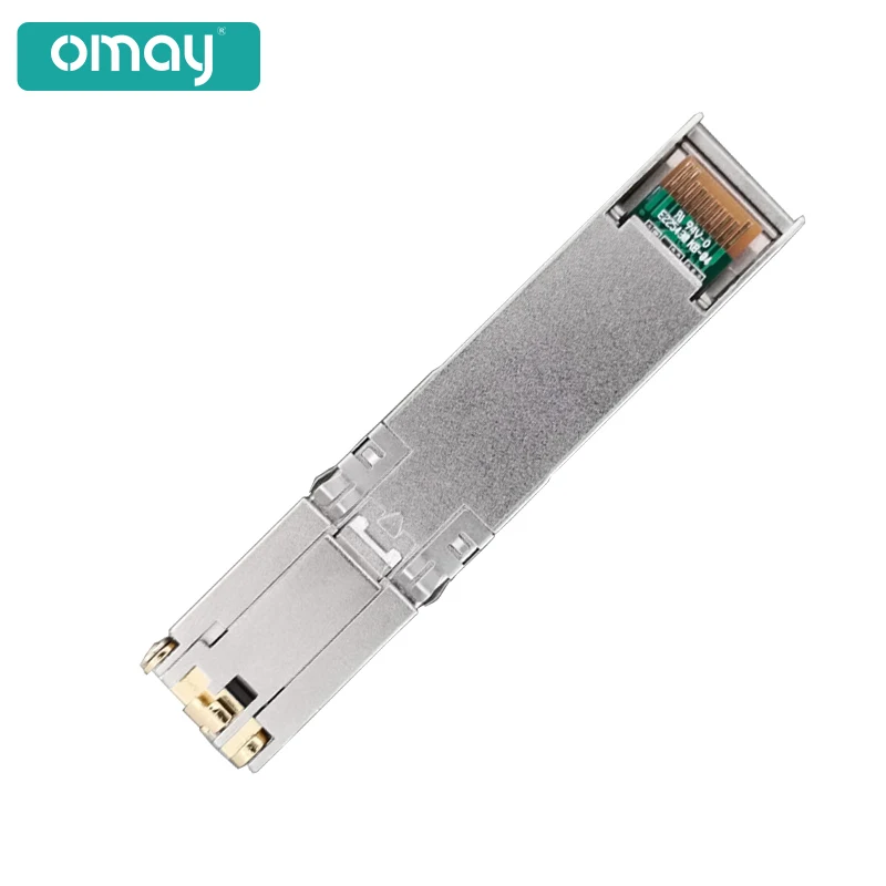 10G RJ45 Медный модуль приемопередатчика SFP 1000Base-Tx Ethernet Gpon Olt Волоконно-оптический FTTH
