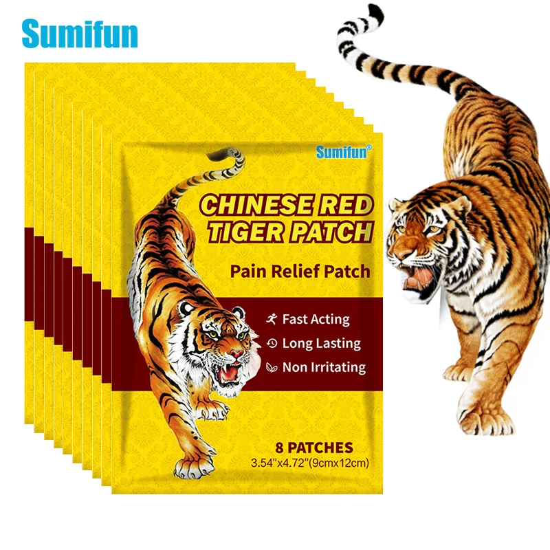 

80 шт./10 пакетов, пластырь для лечения боли