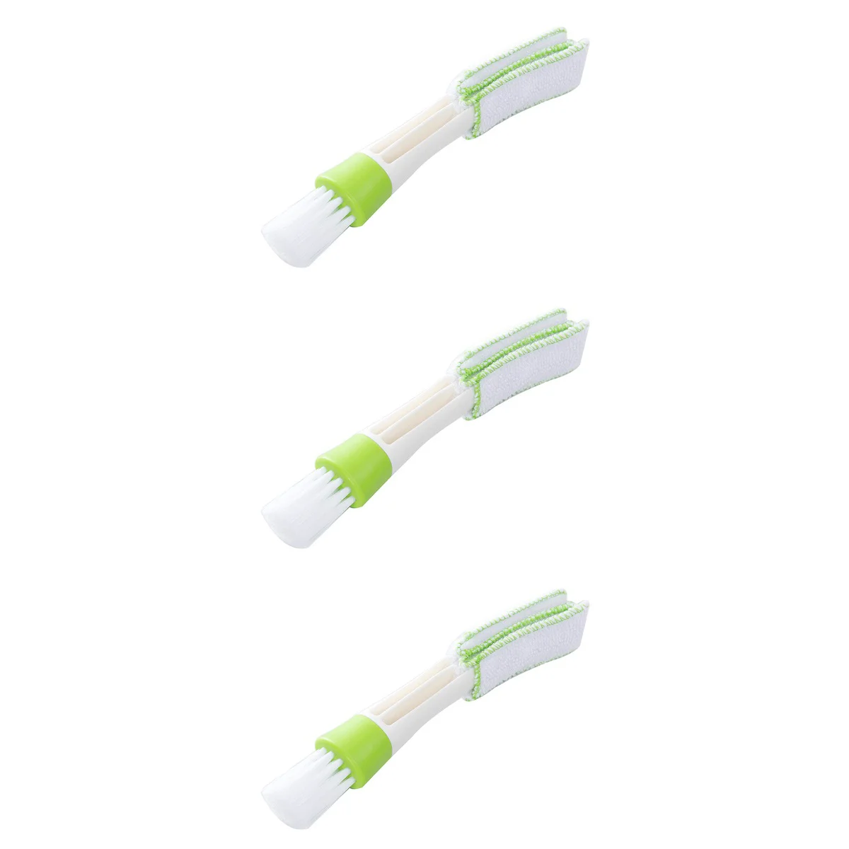 

Set 3 Air Conditioner Brush Blinds Duster Vent Mini Car Cleaning Brushes Cleaner