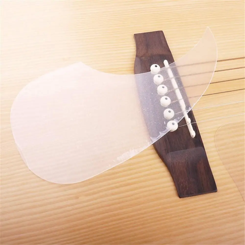 

Guitar Pickguard Transparent Acoustic Droplets Self-Adhesive Guard for 40/41 Inches Guitar(opp)