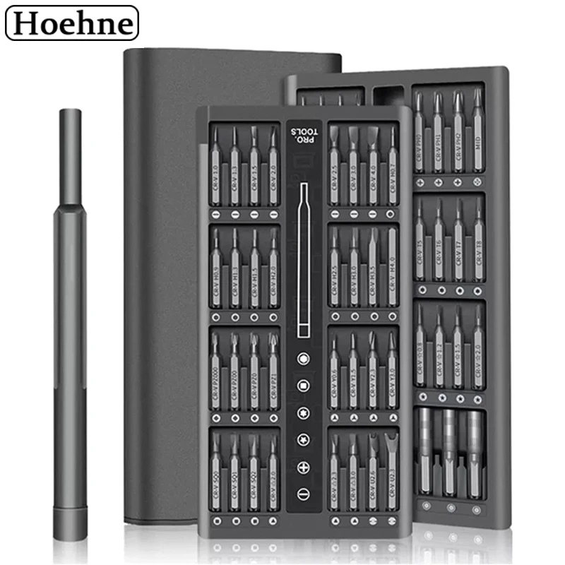 

63 in 1 Magnetic Screwdriver Kit Smartphone PC Laptop Repair Dismountable Mini Tool Case Small Precision Screwdrivers Bits Kit