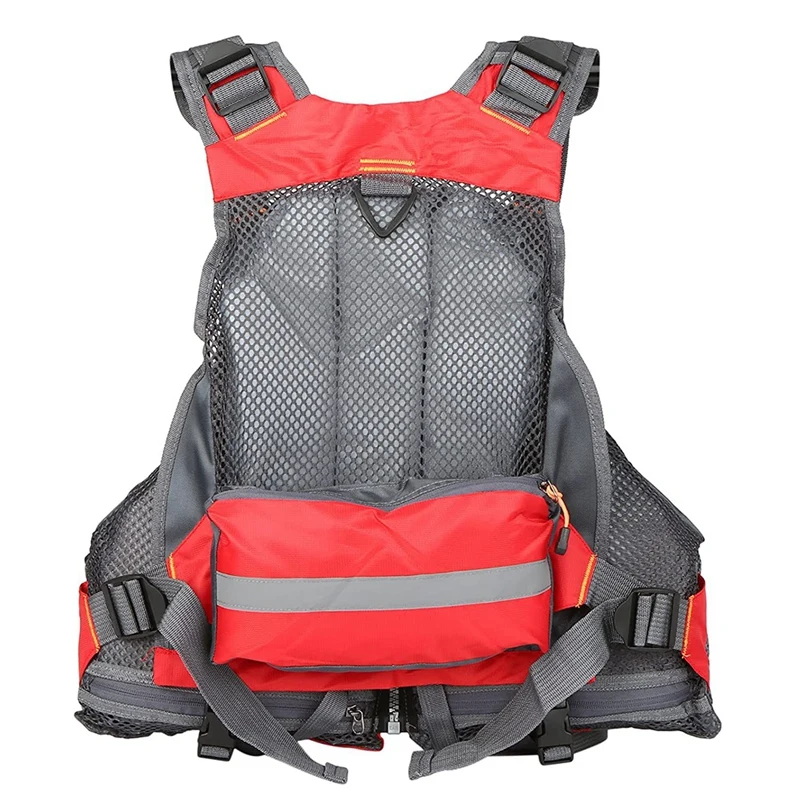 

Fishing Vest,Breathable Padded Fly Fishing Vest Superior 209Lb Bearing Jacket For Swimming Sailing Waistcoat
