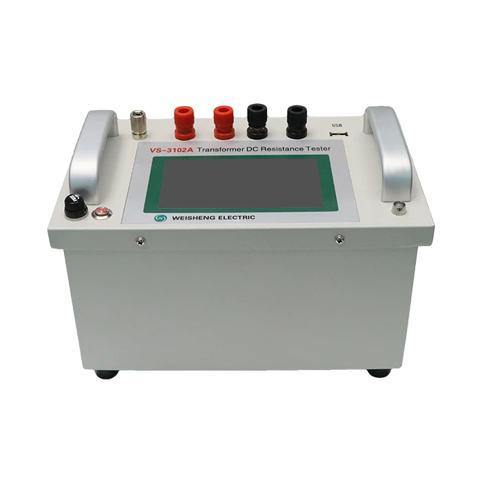

Factory Price 10A Rapid Test Dc Resistance Hand Held Dc Resistance Tester For Transformer And Electric Generator