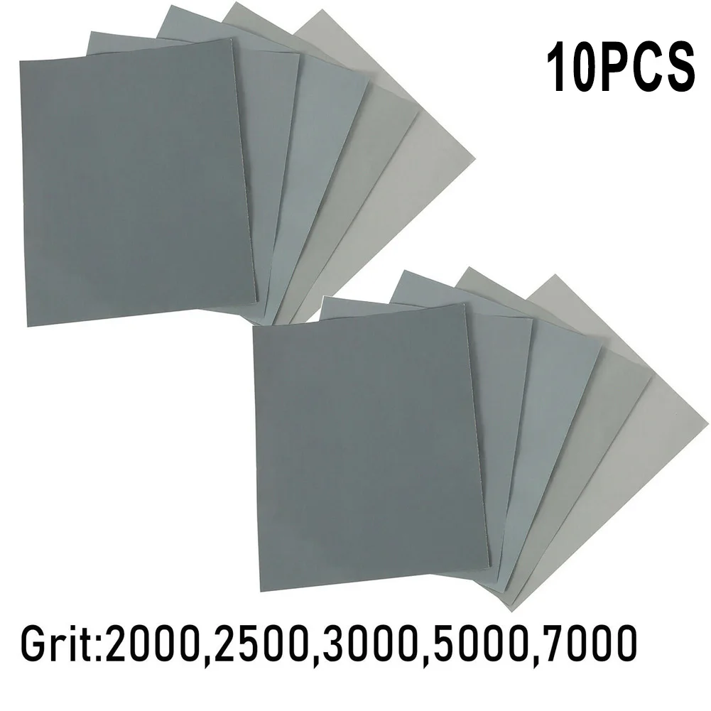 

Abrasive Sheet 3000 5000 7000 Grit Waterproof Wet Dry Sandpaper Sanding Paper For Wood Metal Polishing Automotive Water/Dry