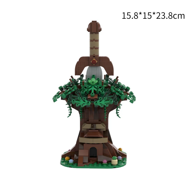 

Креативная игра полевые руины звеньевой мастер меч стабильный гируловидный щит MOC модель строительные блоки наборы игрушки для детей Подарки